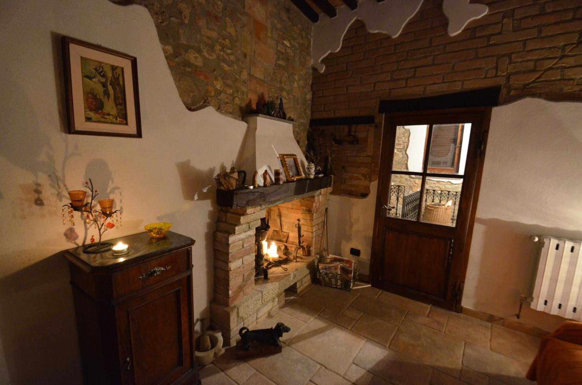 La Divina Dimora Il Castello Degli Spiriti Magni Apartment Montepescali Room photo